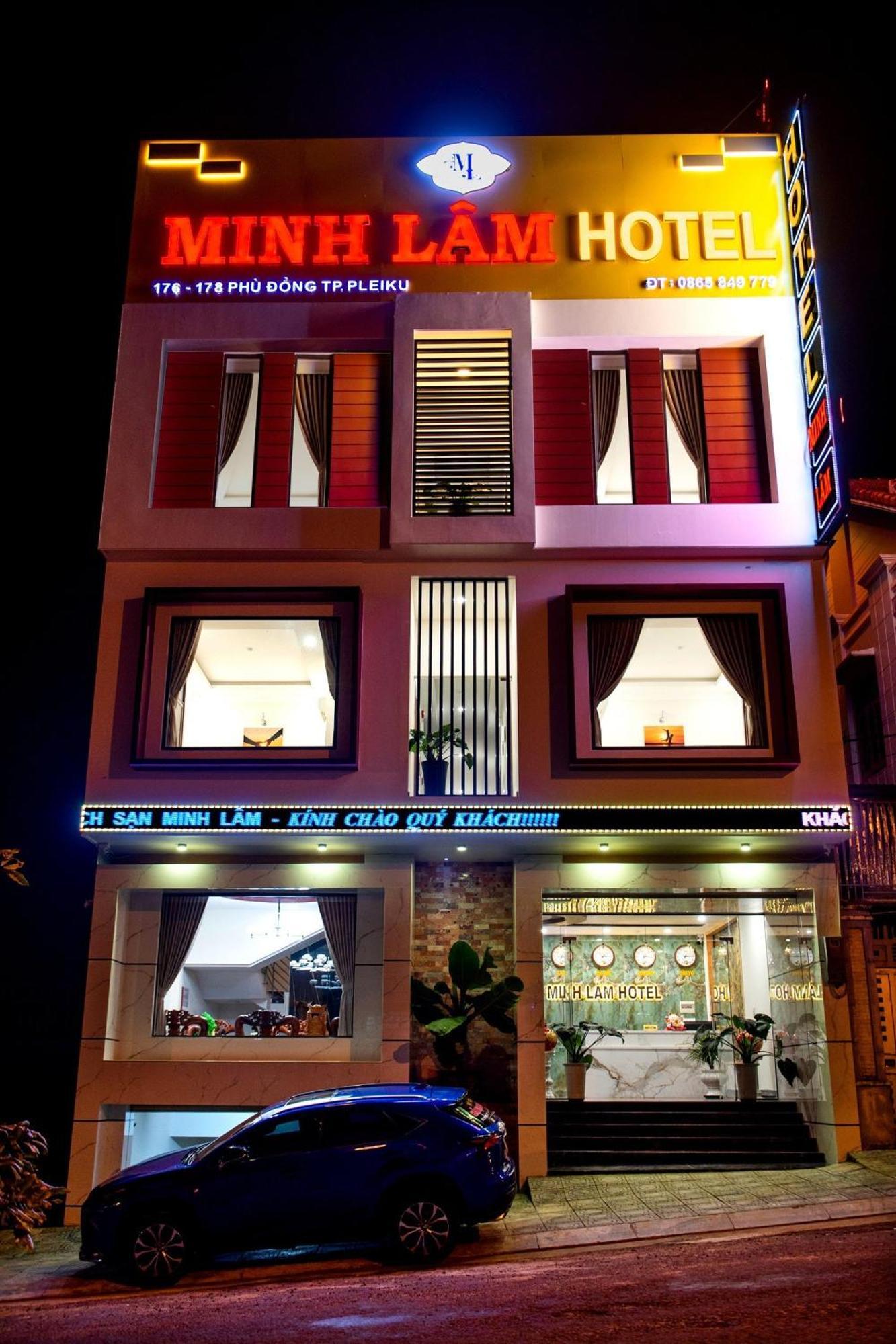 Minh Lam Hotel Pleiku Luaran gambar